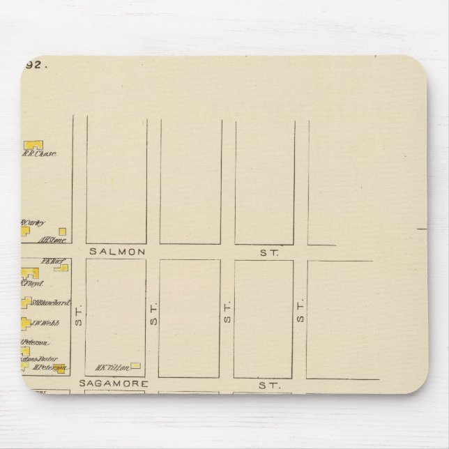 Manchester, NH, Ward 1 Mousepad (Vorne)