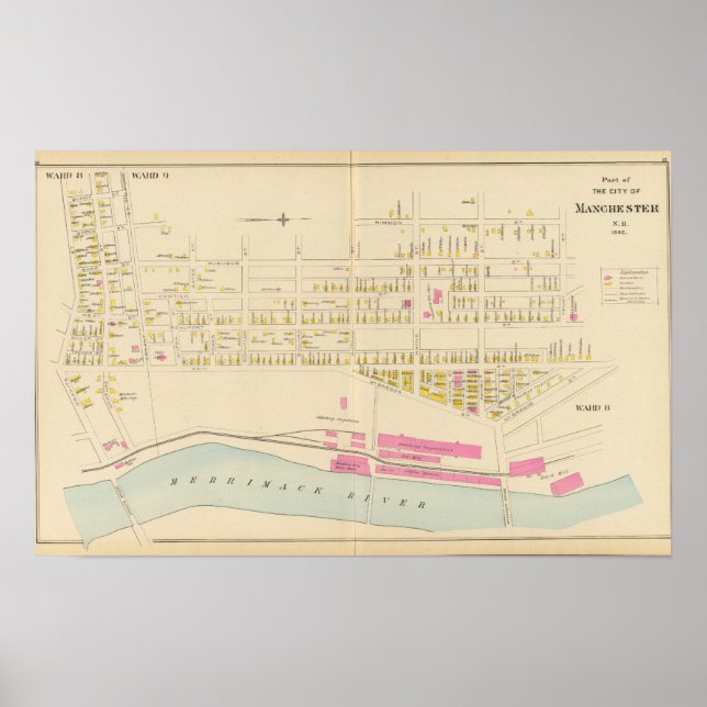 Manchester, NH, Ward 89 Poster (Vorne)