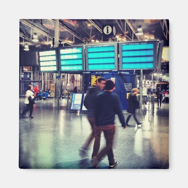 Manchester Piccadilly Station Magnet (Vorne)