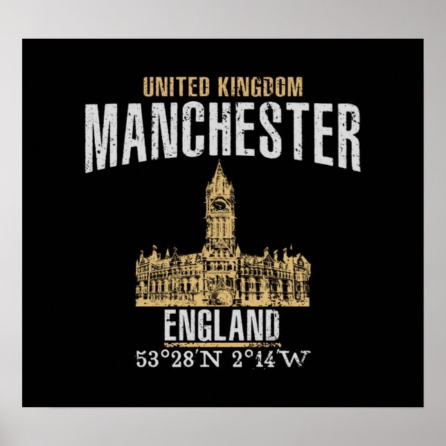 Manchester Poster (Vorne)