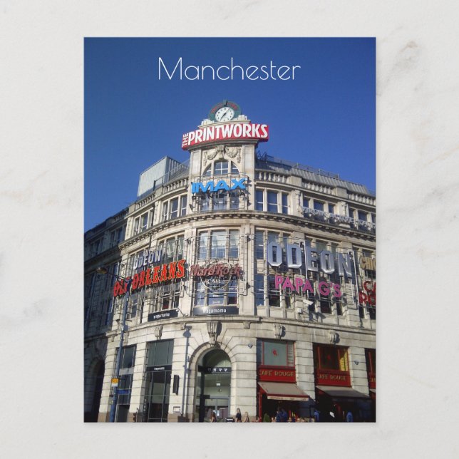 Manchester Printworks Postcard Postkarte (Vorderseite)
