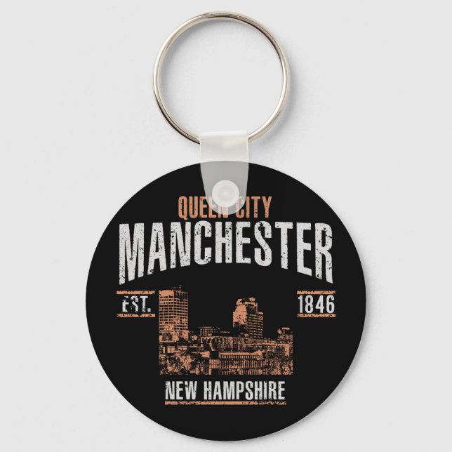 Manchester Schlüsselanhänger (Vorderseite)