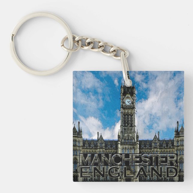 Manchester Schlüsselanhänger (Vorderseite)