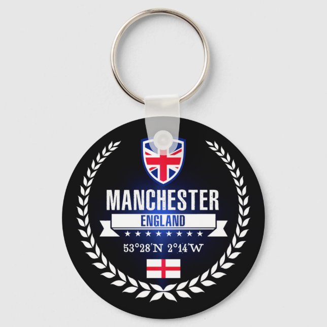 Manchester Schlüsselanhänger (Vorderseite)