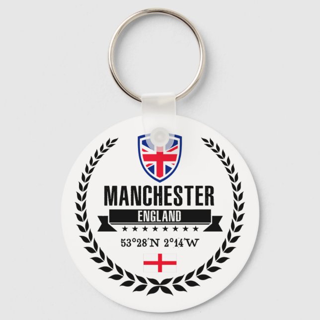 Manchester Schlüsselanhänger (Vorderseite)