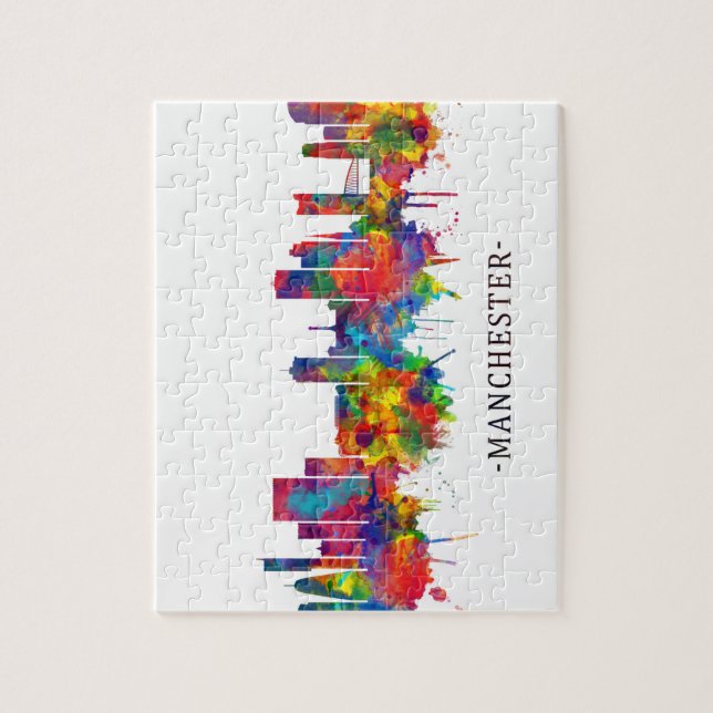 Manchester Skyline Puzzle (Vertikal)