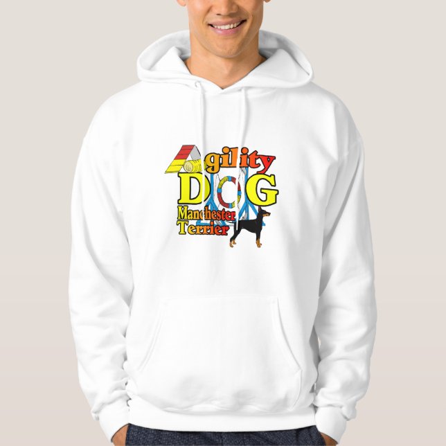 Manchester_Terrier_Agility Hoodie (Vorderseite)