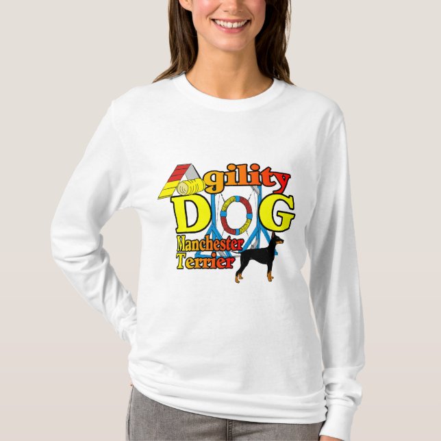 Manchester_Terrier_Agility T-Shirt (Vorderseite)