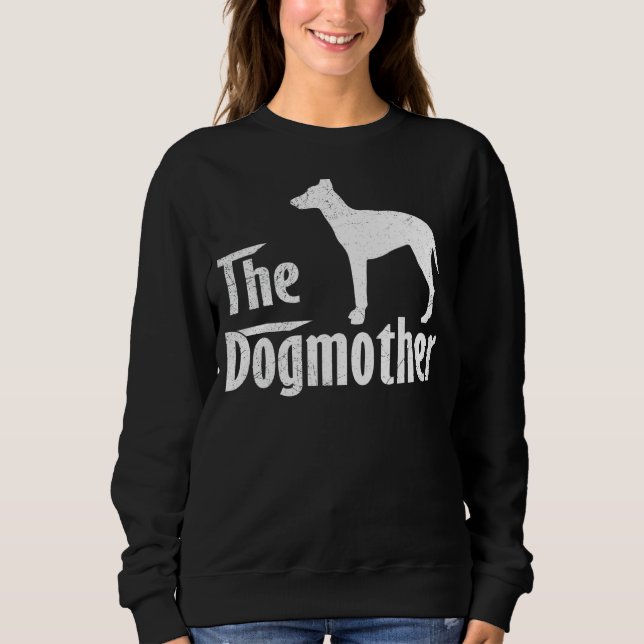 Manchester Terrier Dog Mama Muttertag Sweatshirt (Vorderseite)