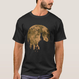 Manchester Terrier Dog Moon Halloween Kostüm Dog T-Shirt