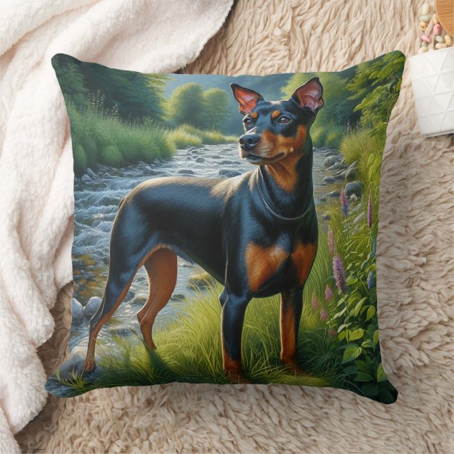 Manchester Terrier Kissen (Decke)