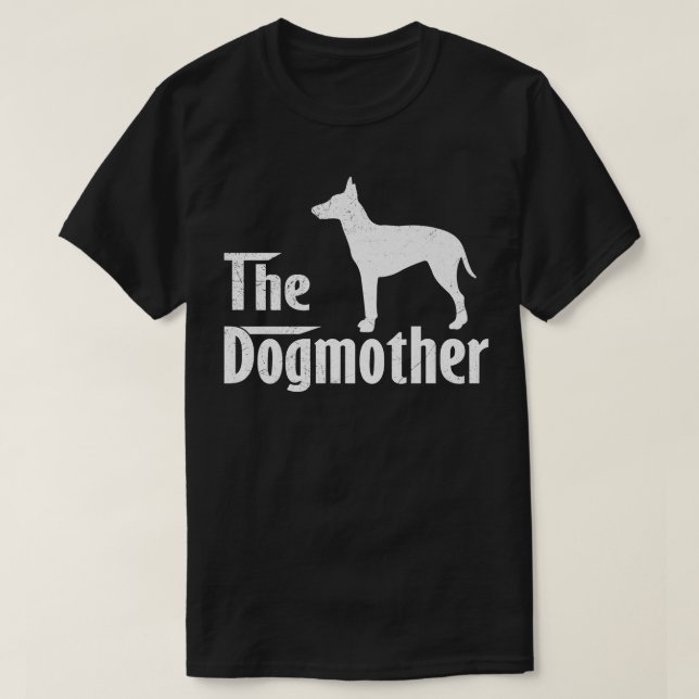 Manchester Terrier Lover gibt Dog Mama Mother's Da T-Shirt (Design vorne)