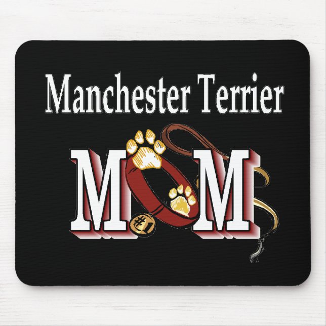 Manchester Terrier MAMA Gifts Mousepad (Vorne)