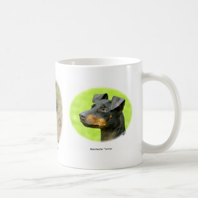 Manchester Terrier Tasse (Rechts)