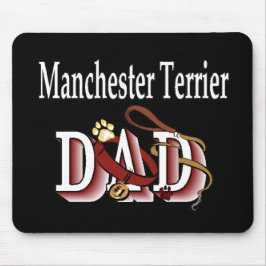 Manchester Terrier Vater Gifts Mousepad