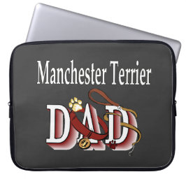 Manchester Terrier Vater Laptopschutzhülle