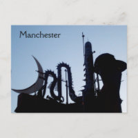 Manchester Tib Street Postcard