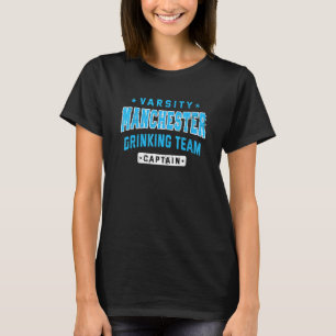 Manchester Trinkteam Kapitän Bier Craft Beer T-Shirt