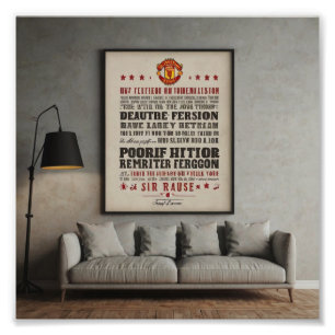 Manchester United Fotodruck