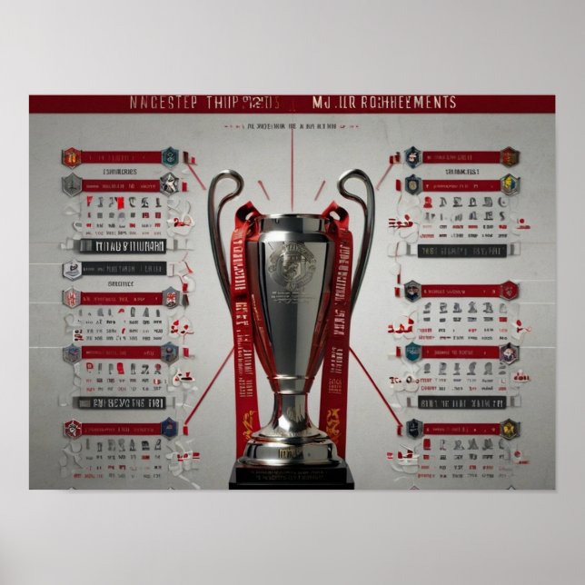 Manchester United Poster (Vorne)