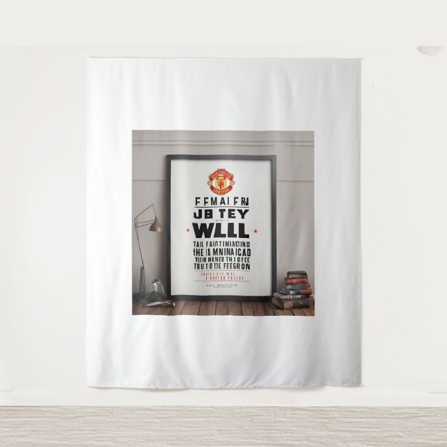Manchester United Wandteppich (Vorderseite)