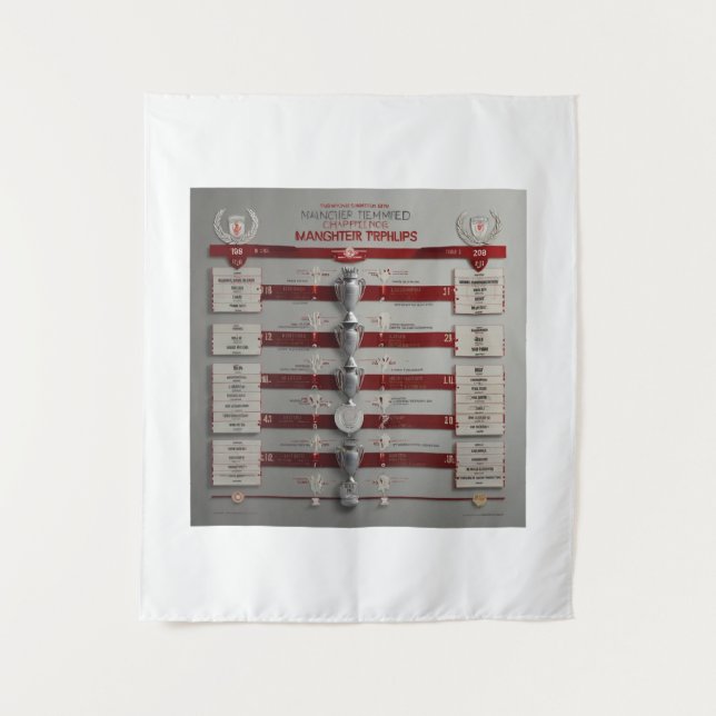 Manchester United Wandteppich (Vorderseite)
