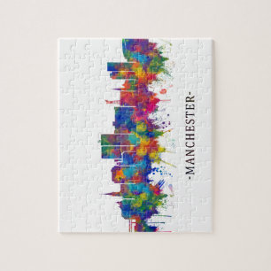 Manchester USA Skyline Puzzle