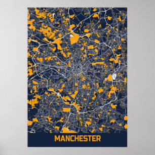 Manchester - Vereinigtes Königreich - Bluefresh Ci Poster