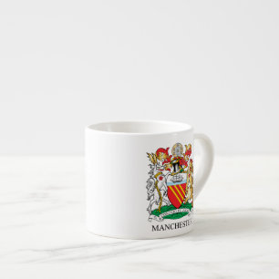Manchester-Wappen Espressotasse