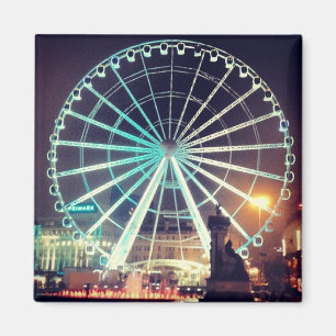 Manchester Wheel Magnet