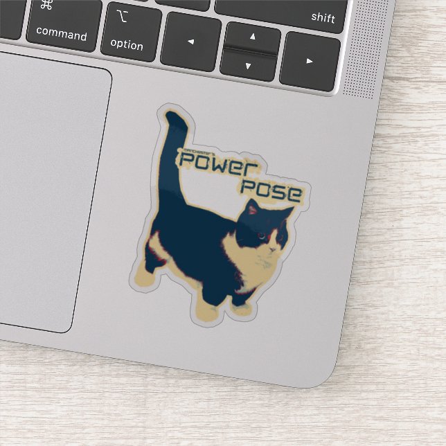 Manchesters PowerPose-Aufkleber Aufkleber (Detail)