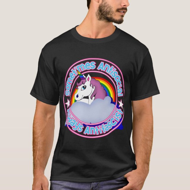 Manchmal asoziale Freundinnen T-Shirt (Vorderseite)