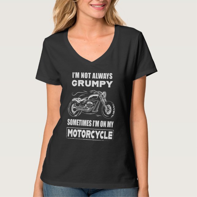 Manchmal bin ich nicht immer grimmig, manchmal bin T-Shirt (Vorderseite)