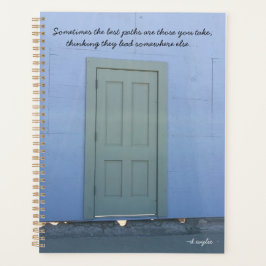 Manchmal die besten Pfade - Tür zu Möglichkeiten Planer