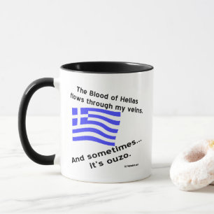 Manchmal fließt das Blut von Hellas durch die Ader Tasse