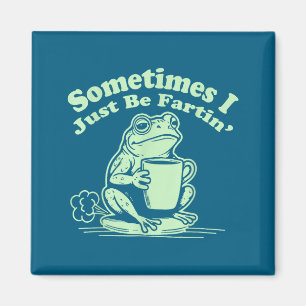 Manchmal Frosch Farting Leben Magnet
