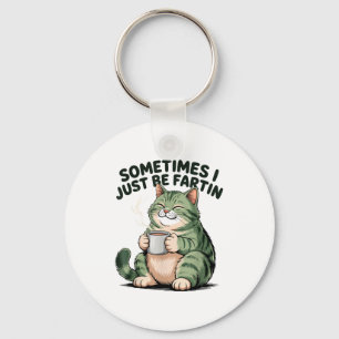 Manchmal furze ich einfach Frosch Humor Männer Fra Schlüsselanhänger