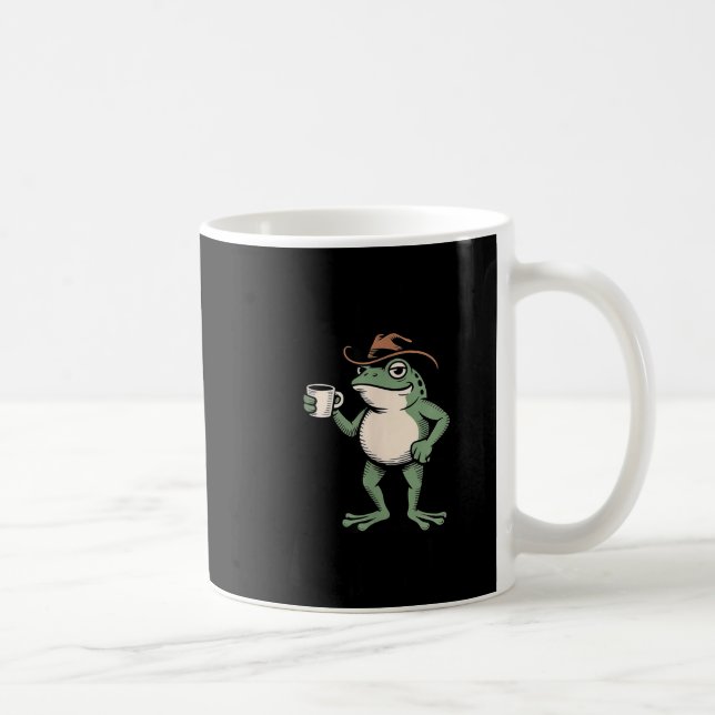 Manchmal furze ich einfach Frösche Meme Lustiger F Kaffeetasse (Rechts)