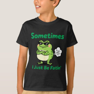 Manchmal furze ich einfach lustig Vintage Frosch G T-Shirt