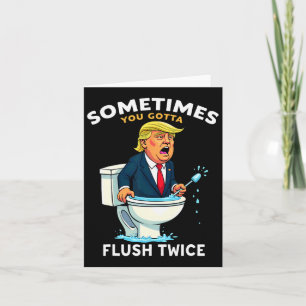 Manchmal Gotta Flush zweimal 4 Karte