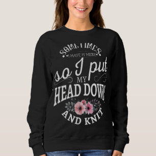 Manchmal hasse ich es hier, also setze ich meinen sweatshirt