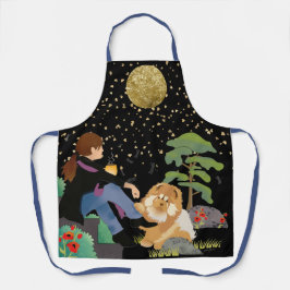 MANCHMAL ICH SITZE UND DENKT, wie die Pflege Schür Schürze