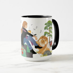 MANCHMAL ICH SITZT UND DENKT Chow - wählen Sie Sti Tasse