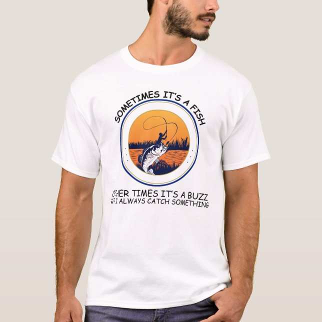 Manchmal ist es ein Fischbuzz T-Shirt (Vorderseite)