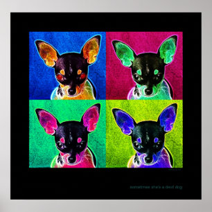 Manchmal ist sie ein Teufelshund Poster