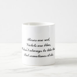 Manchmal Kaffeetasse