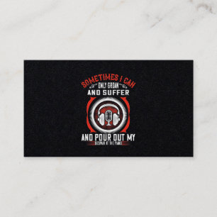 Manchmal kann ich nur erwachsen und leiden visitenkarte