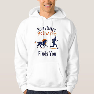 Manchmal kommt es zu einem lustigen Lauf Hoodie