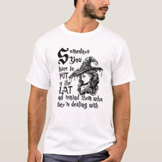 Manchmal muss man den Hut aufsetzen und die T-Shirt