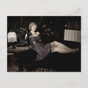 Manchmal müssen Sie sie sprechen nur lassen Postkarte